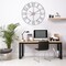 Sorbus Large Wall Clock - 24-inch Decorative Numeral Wall Clock - Battery Operated Analog - Living Room and Kitchen Décor
